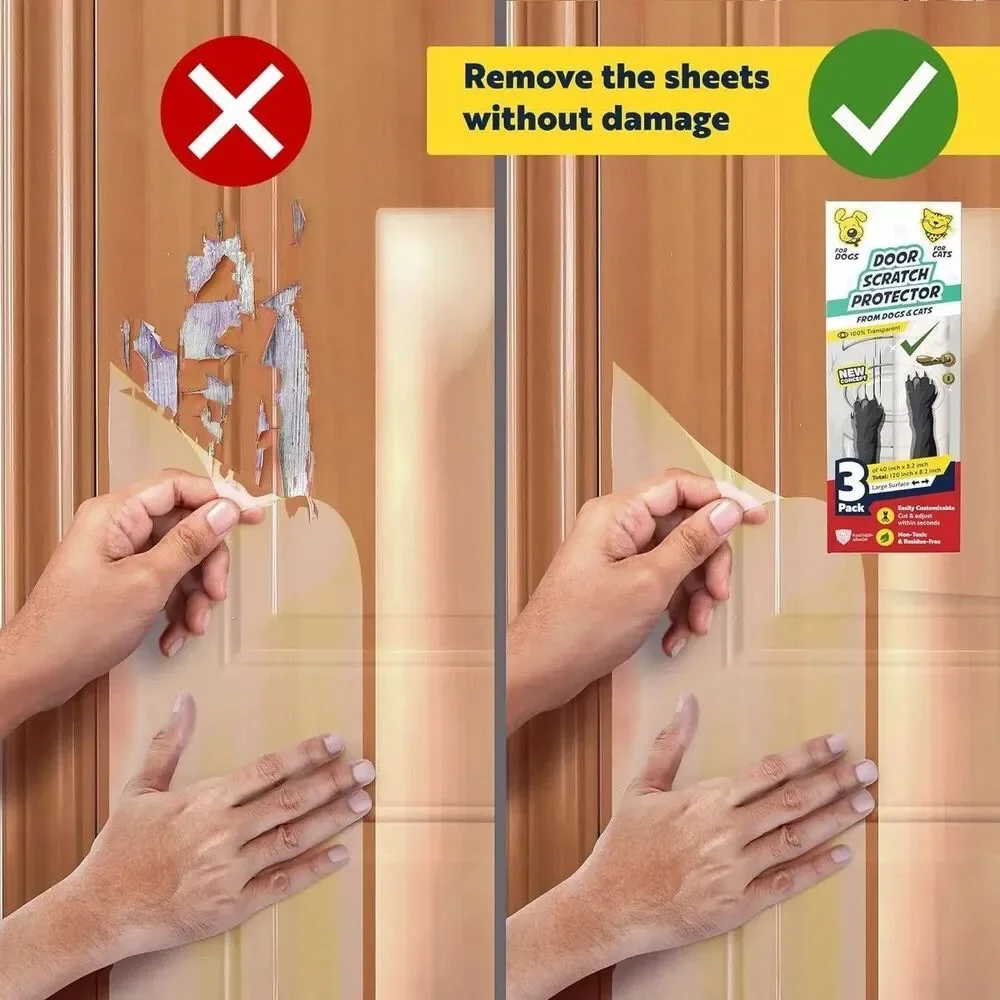 Panther Armor Furniture & Door Protectors from Cats & Dogs Scratching Guard